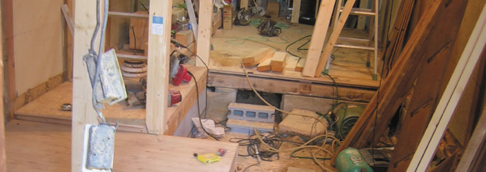 リフォームの様子