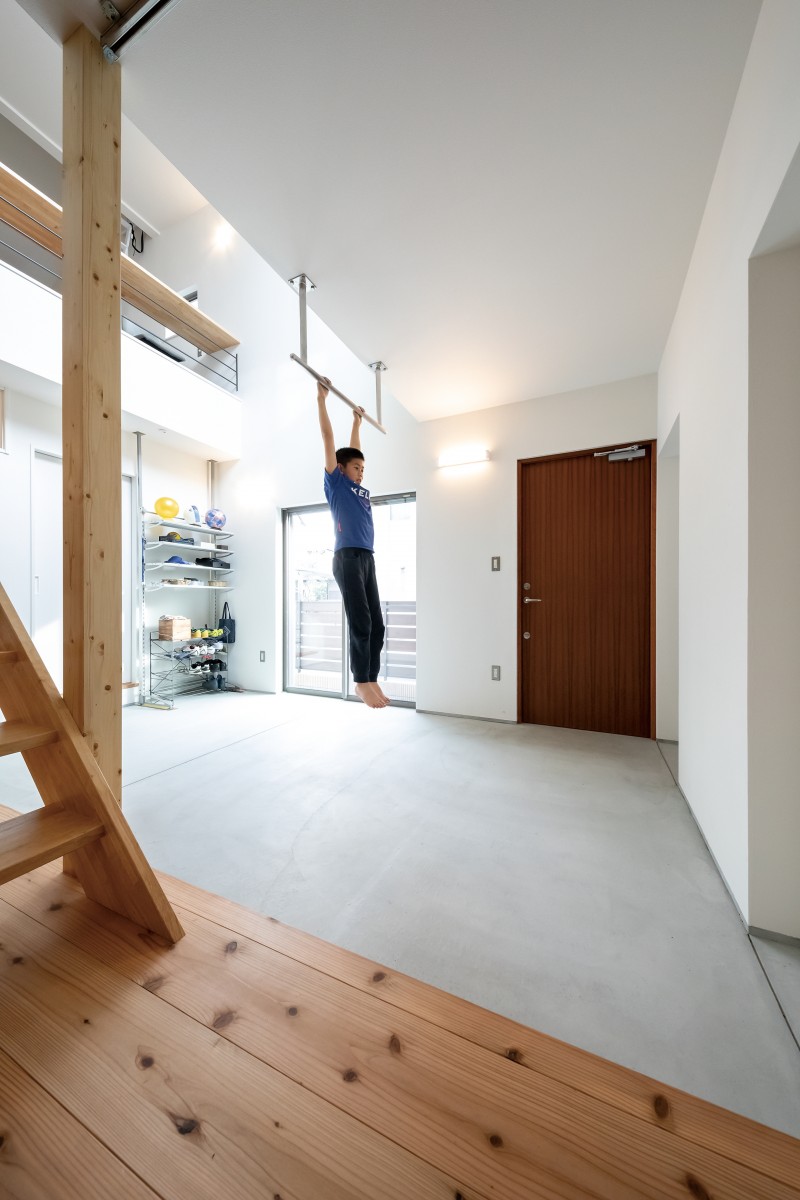 サンカク屋根のサッカー練習ができる家 D S Style ディーズスタイル 神奈川東