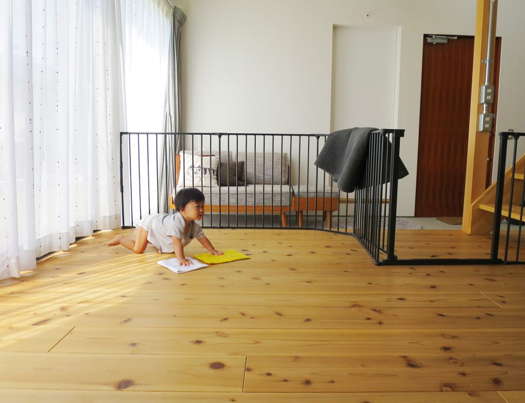 特技「雑巾がけ」