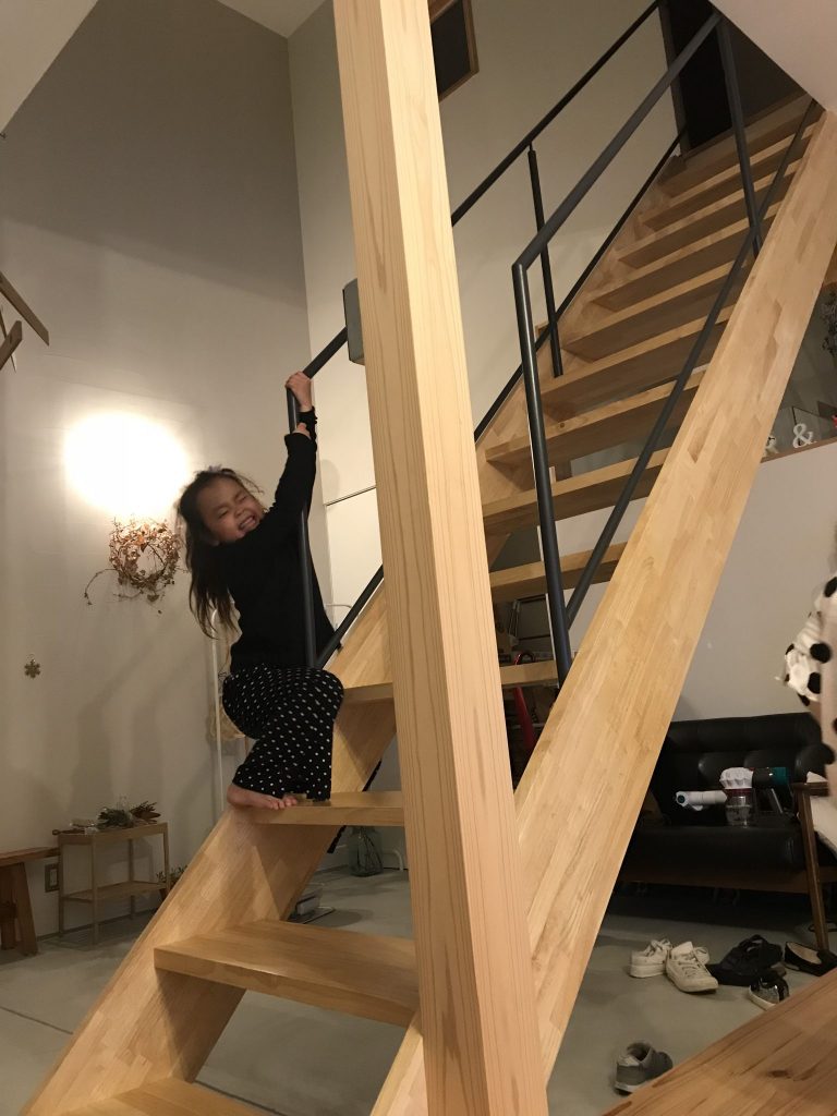 家の中でアスレチック