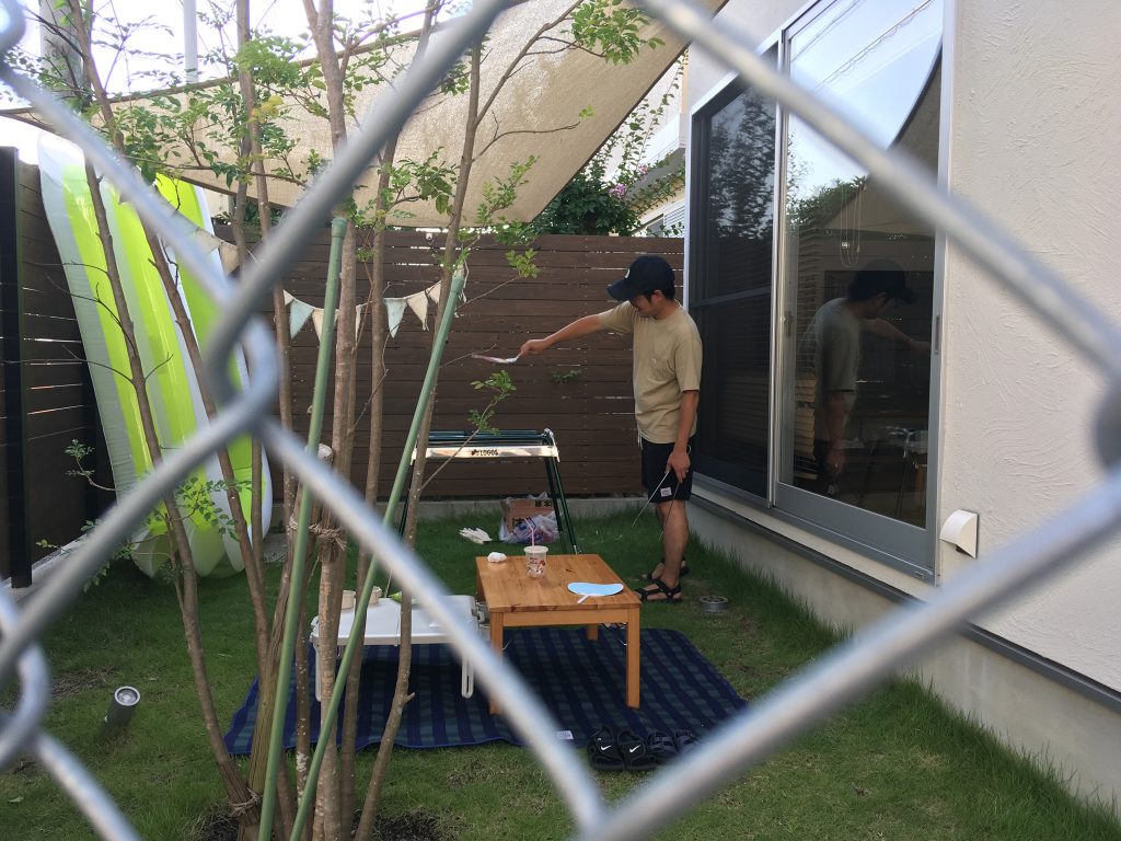 檻の中のBBQ