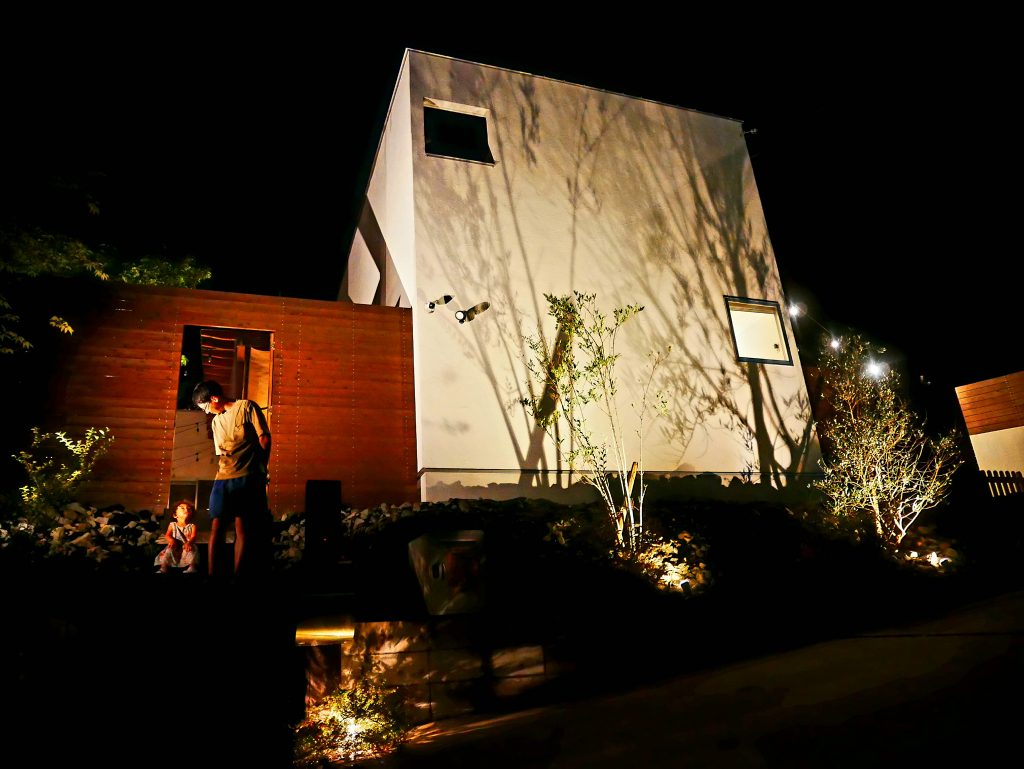 夜のライトアップ鑑賞会