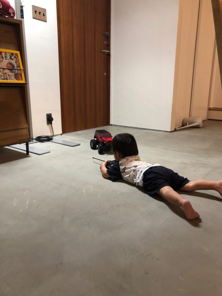 全身で土間を感じる