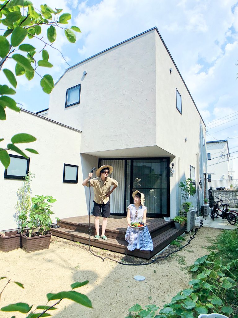 採れたて庭野菜。