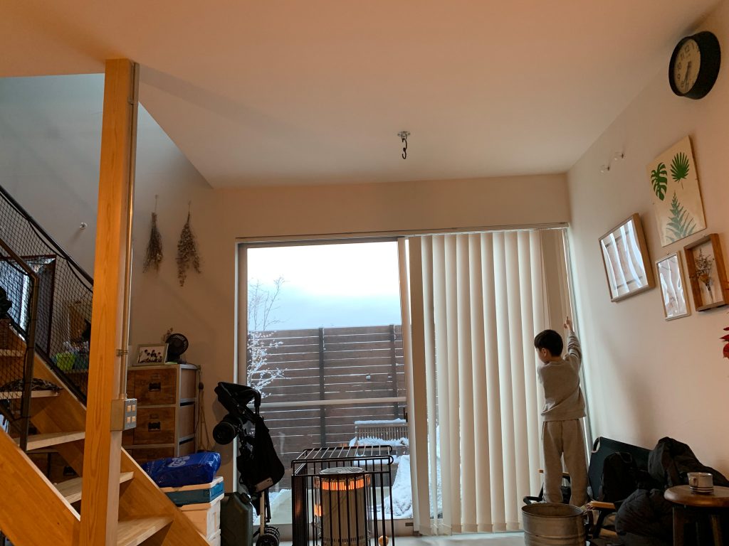 雪だー！！！
