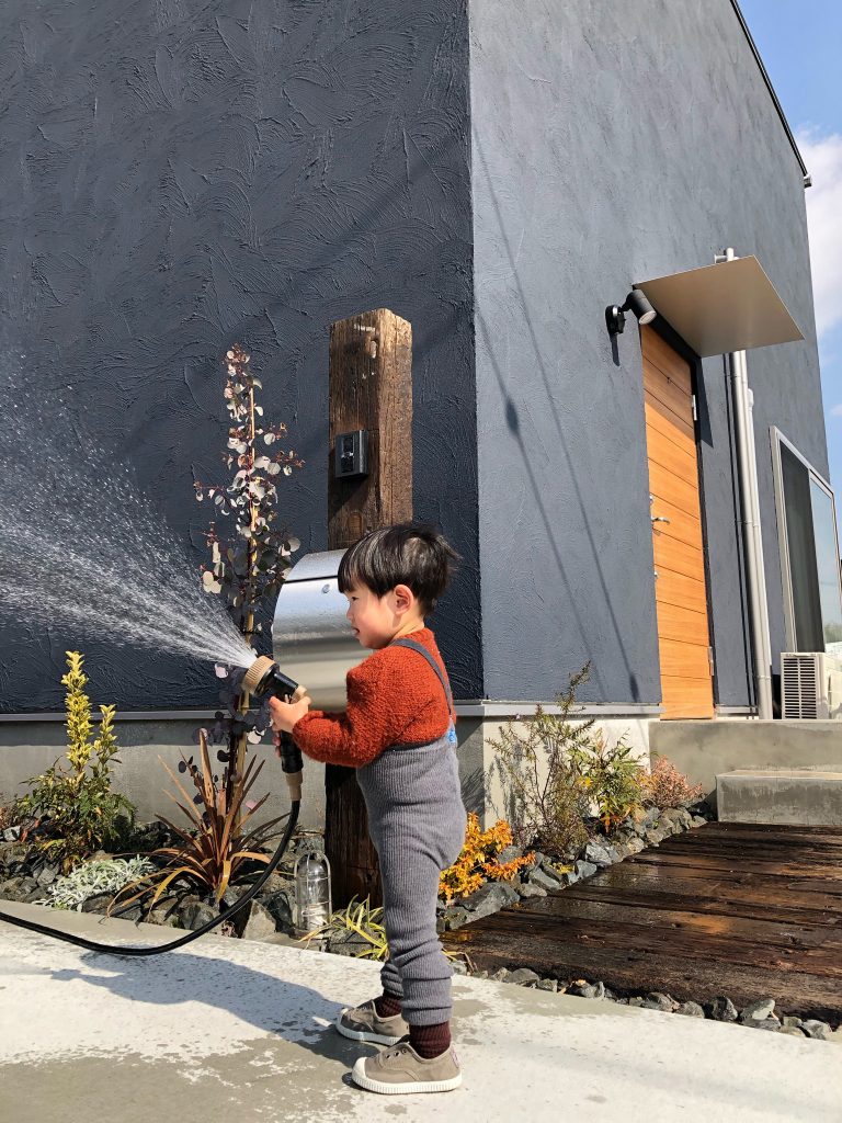 水やりのお手伝い