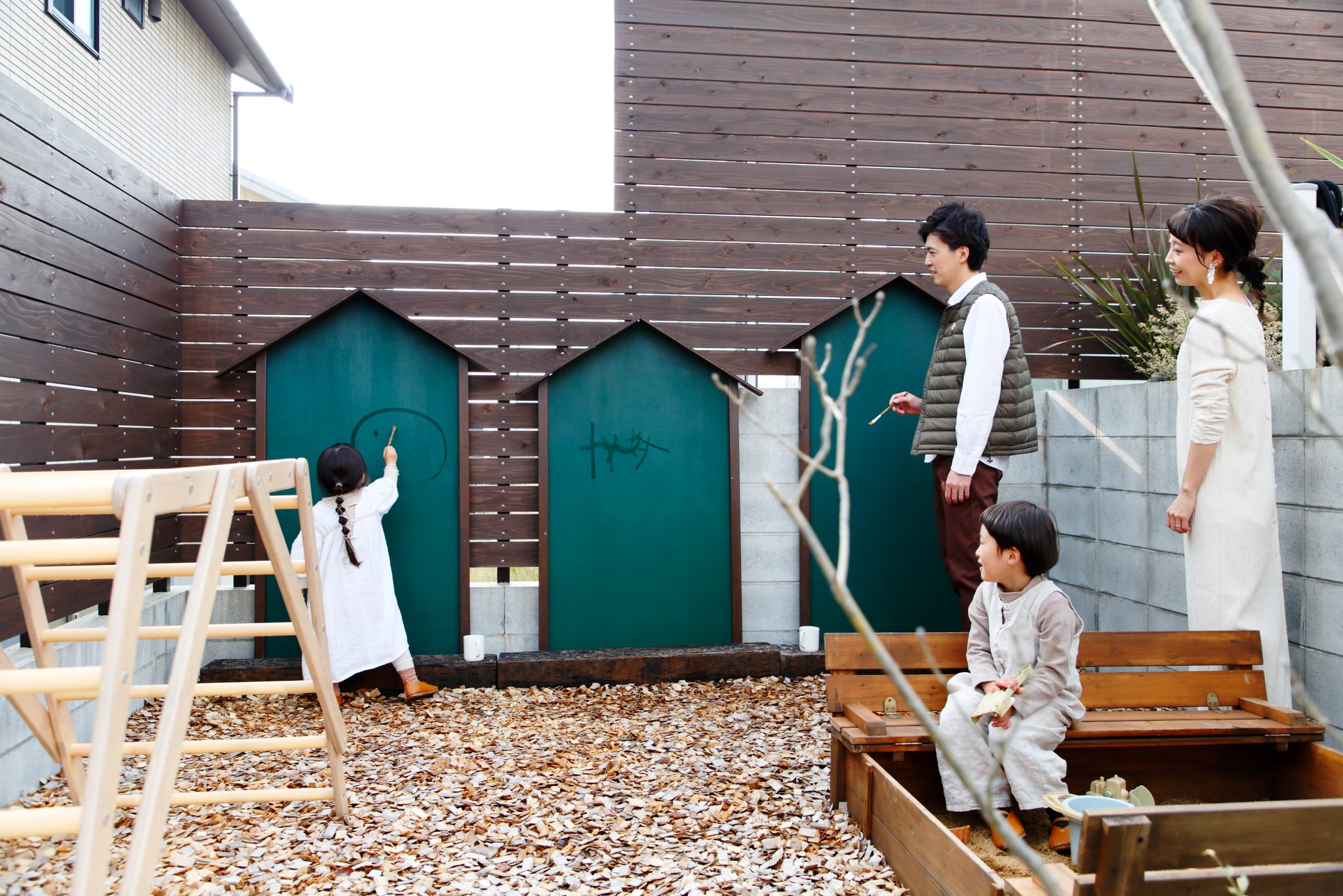 公園みたいな楽しい庭が魅力的な家 D S Style ディーズスタイル 注文住宅 大阪 和歌山 兵庫 京都 奈良 愛知 岐阜