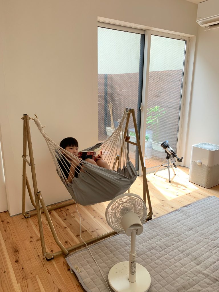 涼しい特等席！