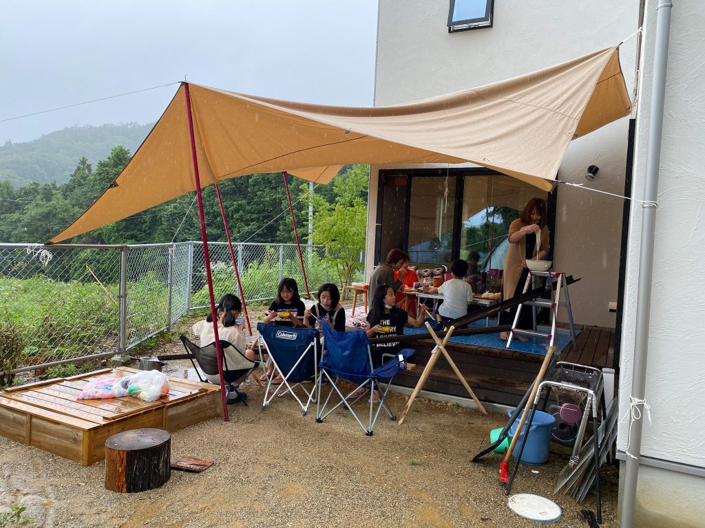 雨天決行系流しソーメン