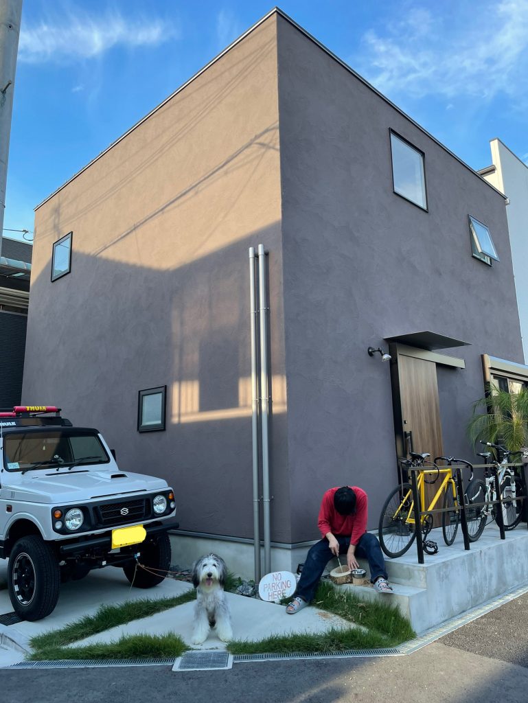 お外でdiy