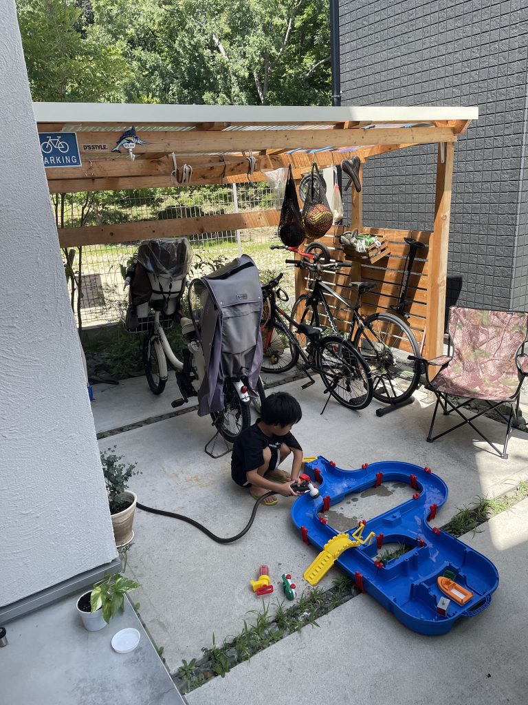 DIYと水遊び