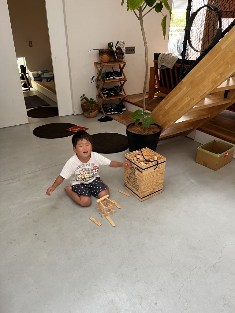 崩れる（涙）