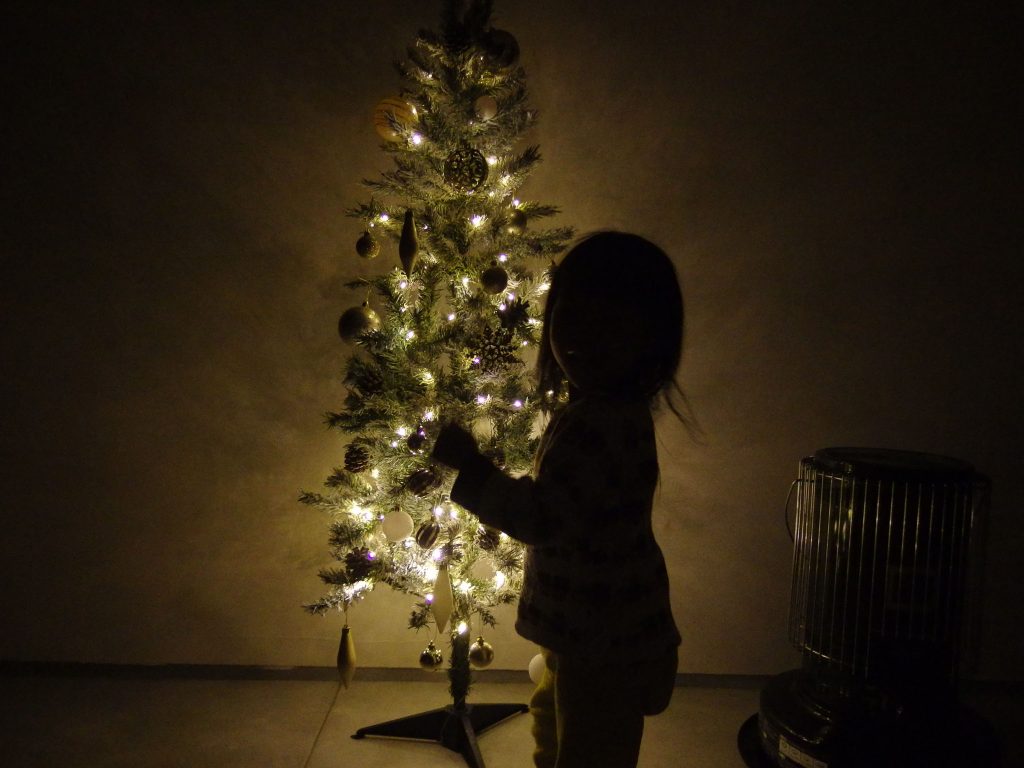 はじめてのクリスマスツリー