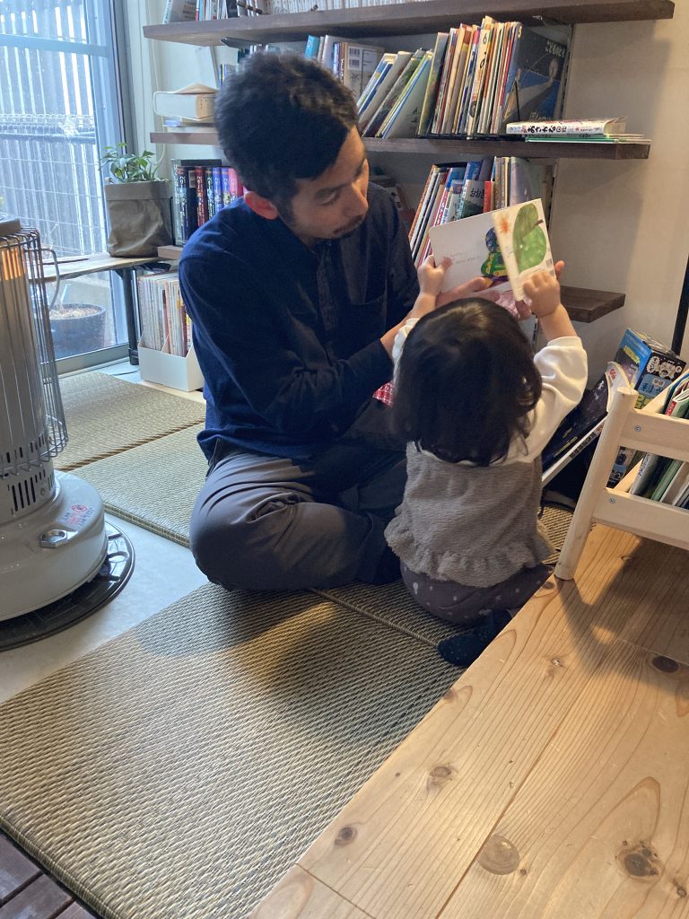 我が家の土間図書館