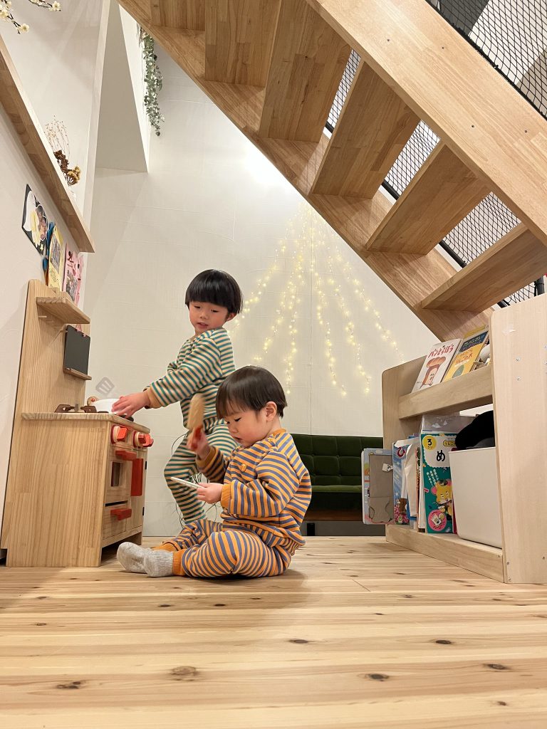 我が家の遊び場