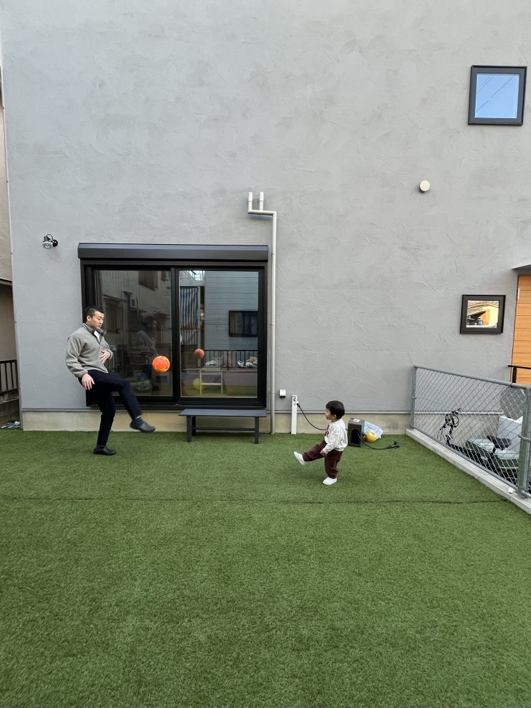 パパとサッカー