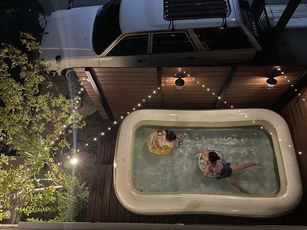 お家でナイトプール