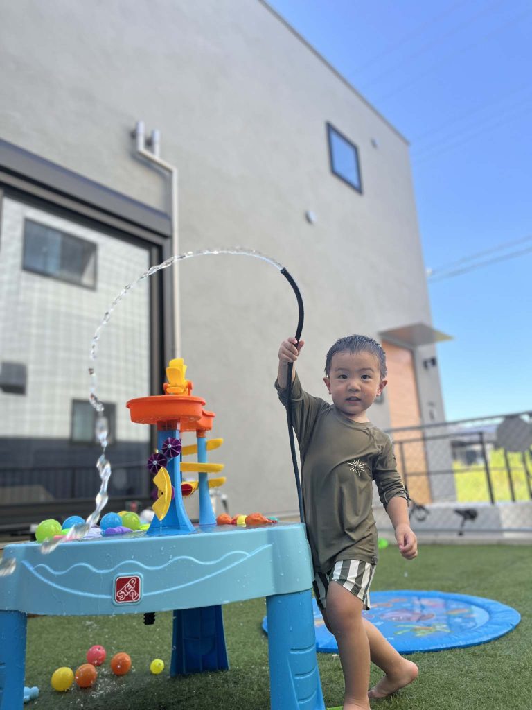 水遊び最高‼︎
