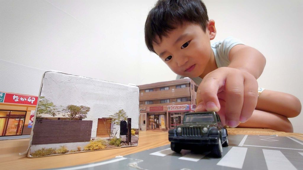 手のひらサイズの家